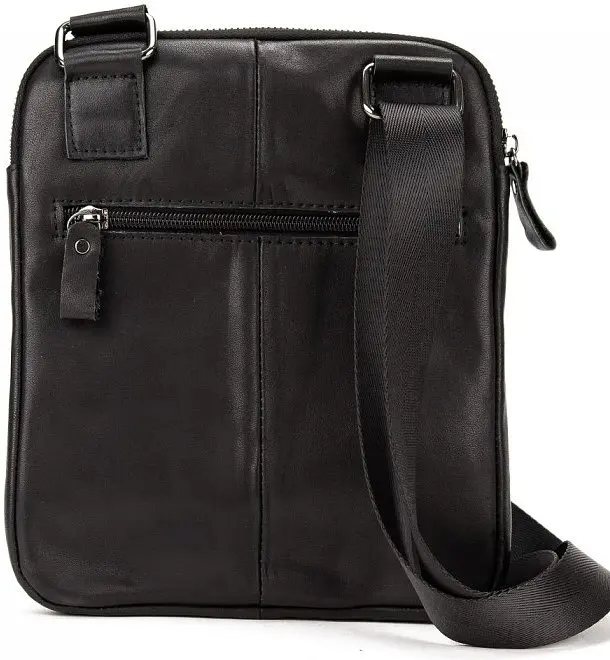 Мужская сумка-мессенджер черная TIDING BAG sum0028773 - фото 2