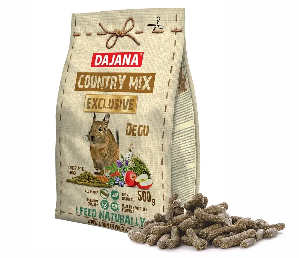 Корм Dajana Country mix Exclusive для дегу 500 г (DP413J) - фото 2