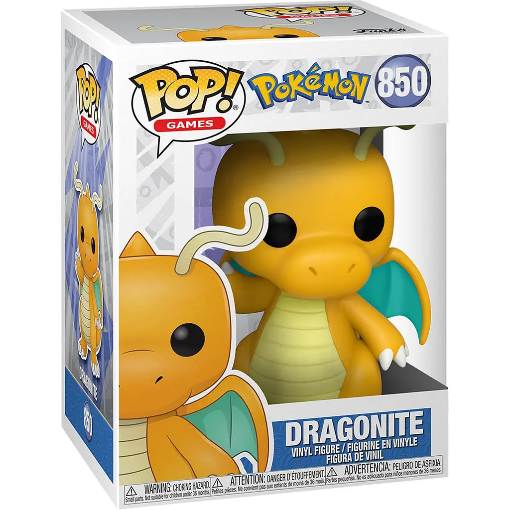 Фігурка Funko POP Games: Pokemon - Dragonite det0018137 - фото 2