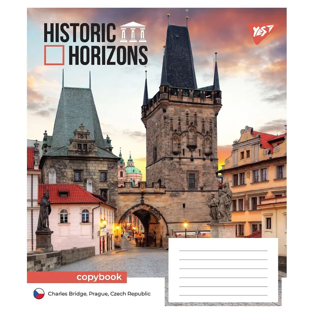 Набір зошитів Yes Historic Horizons А5, 24 аркуші 20 шт. (767882) - фото 2