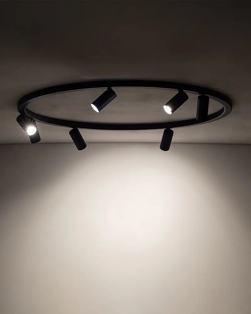 Люстра Nowodvorski 11947 Fourty Round GU10 R35 7x10W IP20 синяя - фото 3