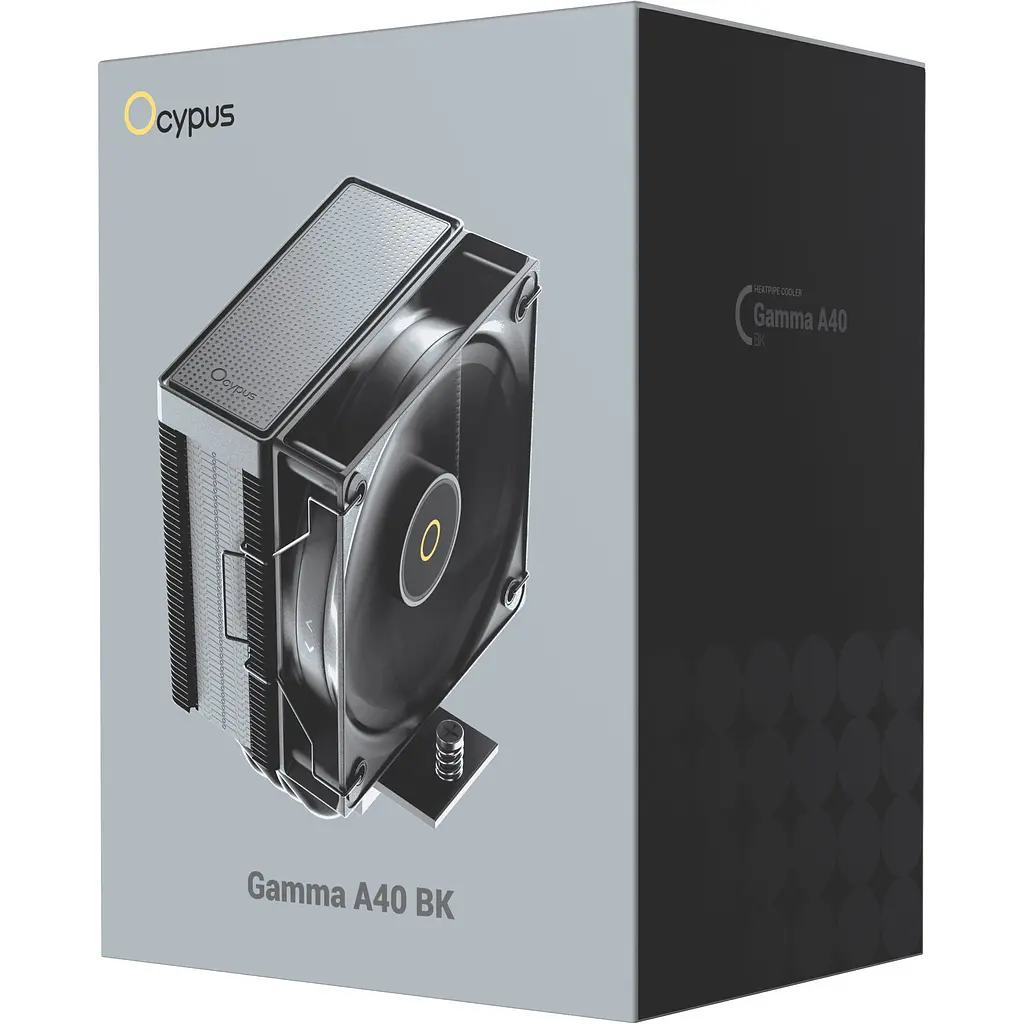 Кулер для процесора Ocypus Gamma A40 Black (GAMMA-A40-BK1NNWN00X-GL) [165817] - фото 8
