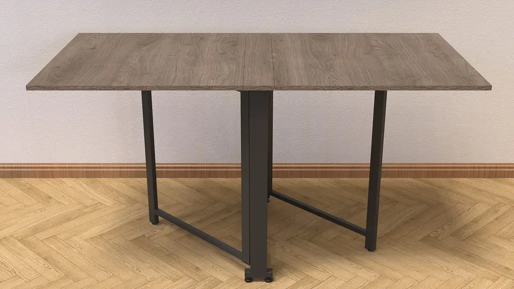 Стіл-книга трансформер Оріон 2 Ferrum-decor 750x1520x730 Чорний метал ДСП Дуб Сонома Трюфель 16 мм (FRD-104587) - фото 6