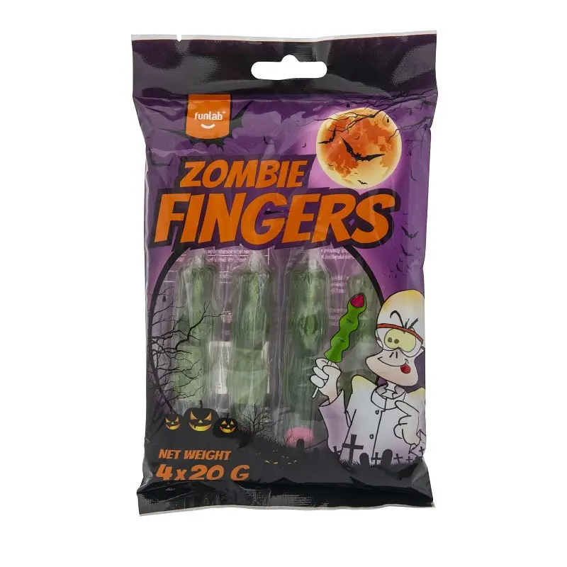 Льодяники Funlab Halloween Zombie Finger 80g