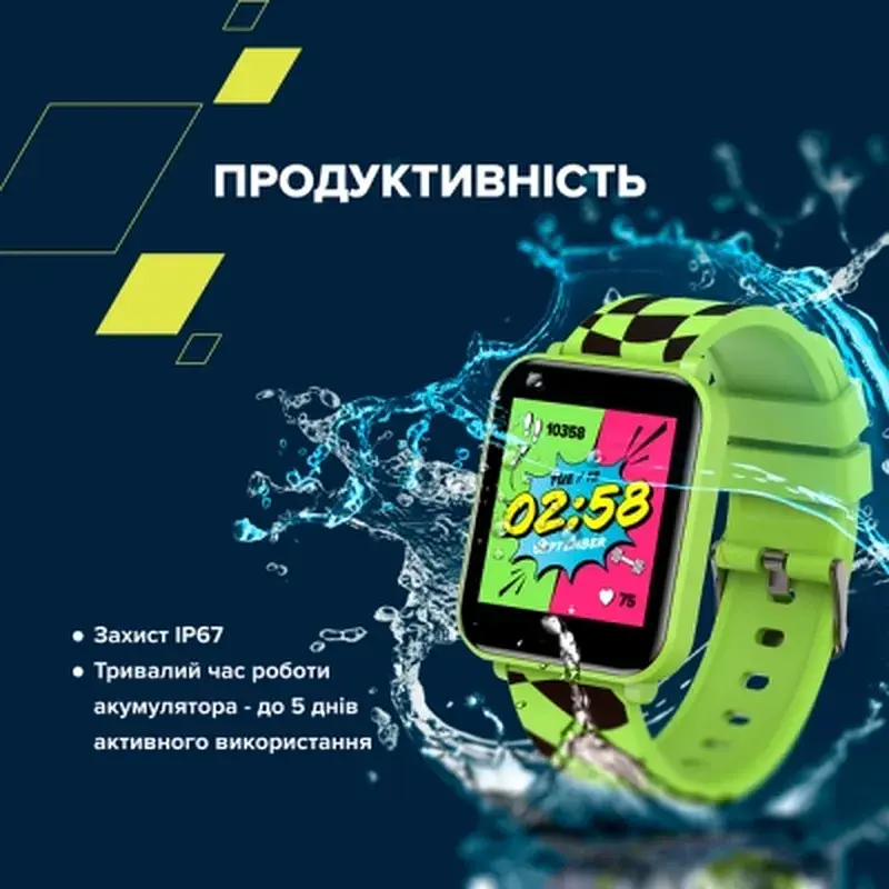 Смарт-годинник Canyon Joyce KW-43 DUAL BT Music Green (CNE-KW43YB) - фото 11
