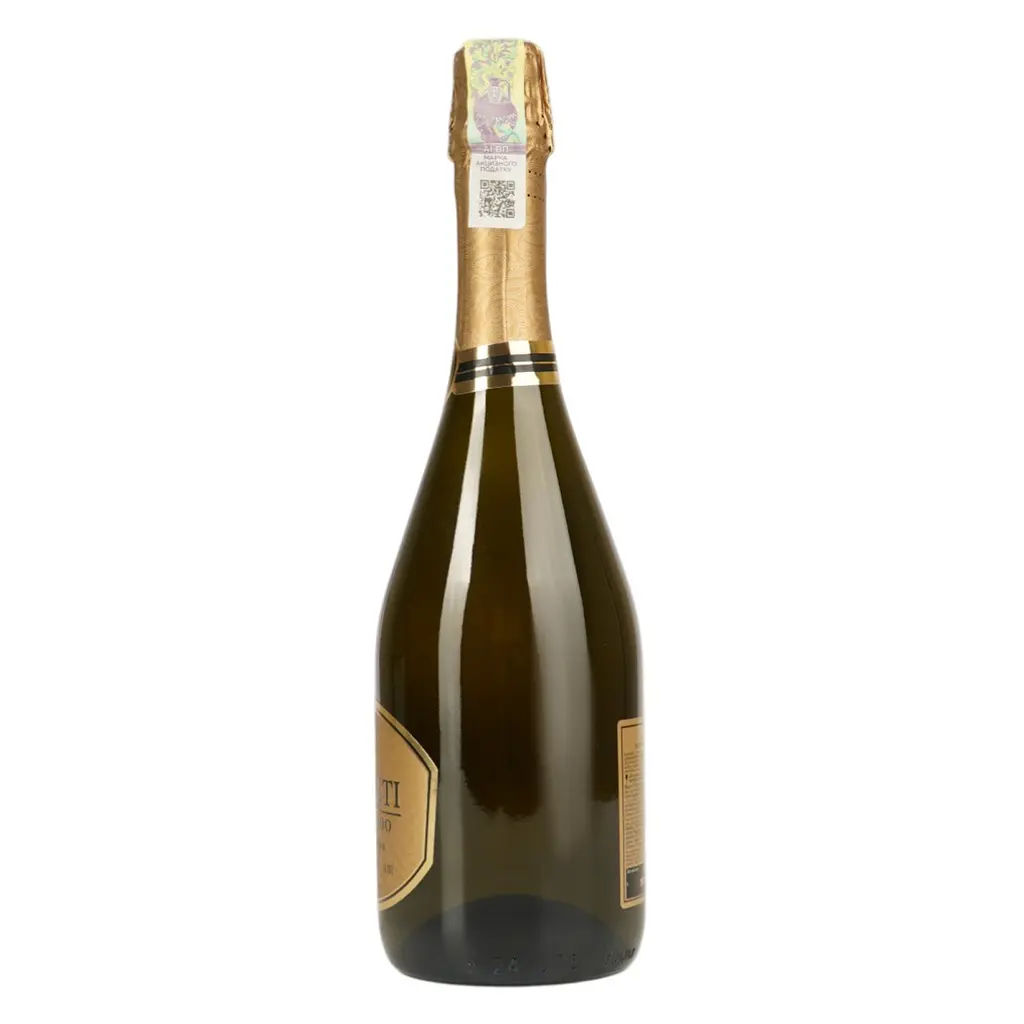Вино игристое Bazaleti Semi-Sweet, белое, полусладкое, 12%, 0,75 л - фото 4