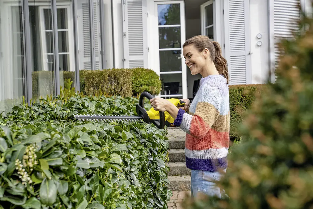 Кущоріз Karcher HGE 18-45 Battery жовтий з чорним (1.444-230.0) - фото 2