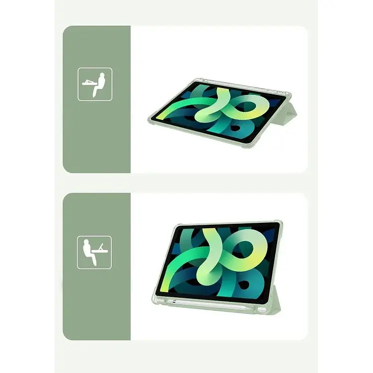 Чохол-книжка BeCover Soft Edge з кріпленням Apple Pencil для Apple iPad 10.2 2019/2020/2021 Dark Green (706811) - фото 5