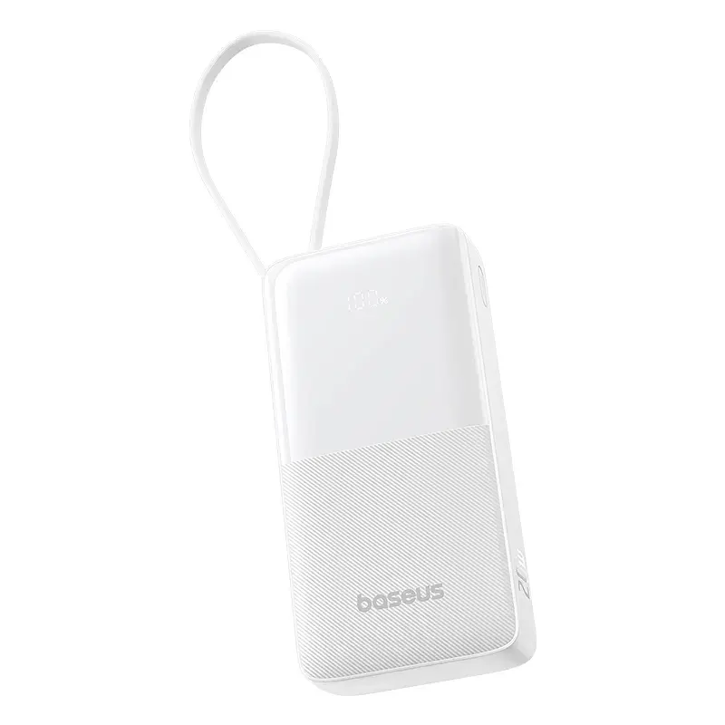 УМБ Baseus Bipow 2 20000mah 20W Moon White P10077101213-01 - фото 7
