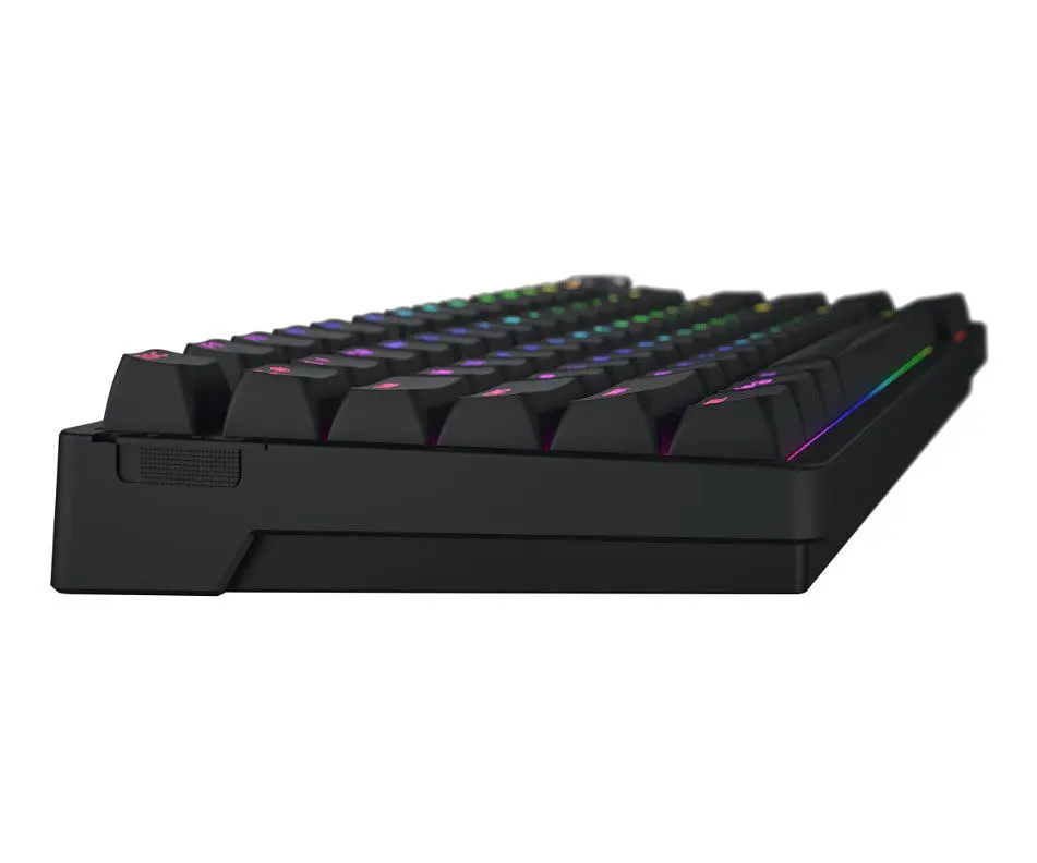 Клавіатура ігрова механічна бездротова HATOR HTK-450 UA RGB Icefall PRO, Wireless, Display Black - фото 6