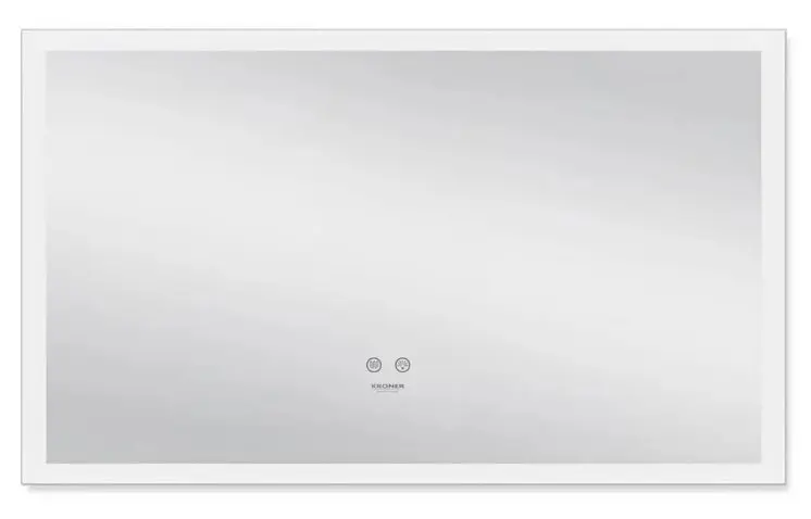 Дзеркало Kroner KRM Spiegel HR3 - 10060 з LED-підсвічуванням та антизапітнінням (CV030038) - фото 5