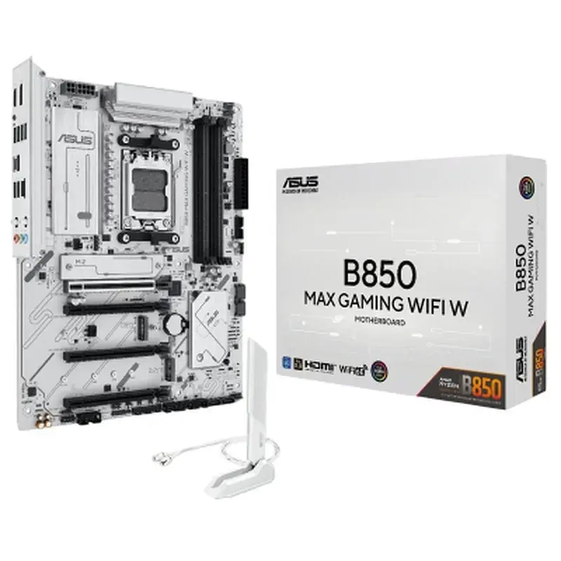 Материнська плата Asus B850 MAX GAMING WIFI W