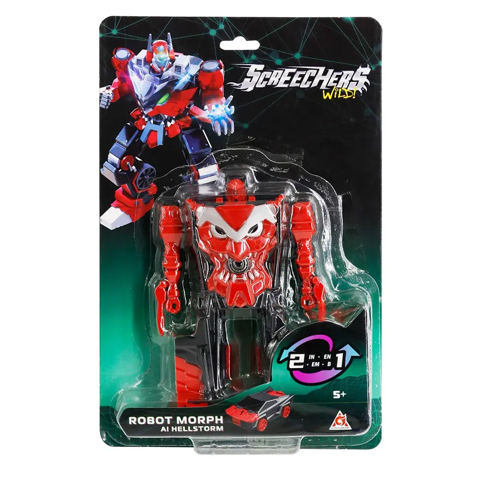 Дитячий робот-трансформер "Хелшторм" Screechers Wild! EU686152 S5 блістер - фото 5