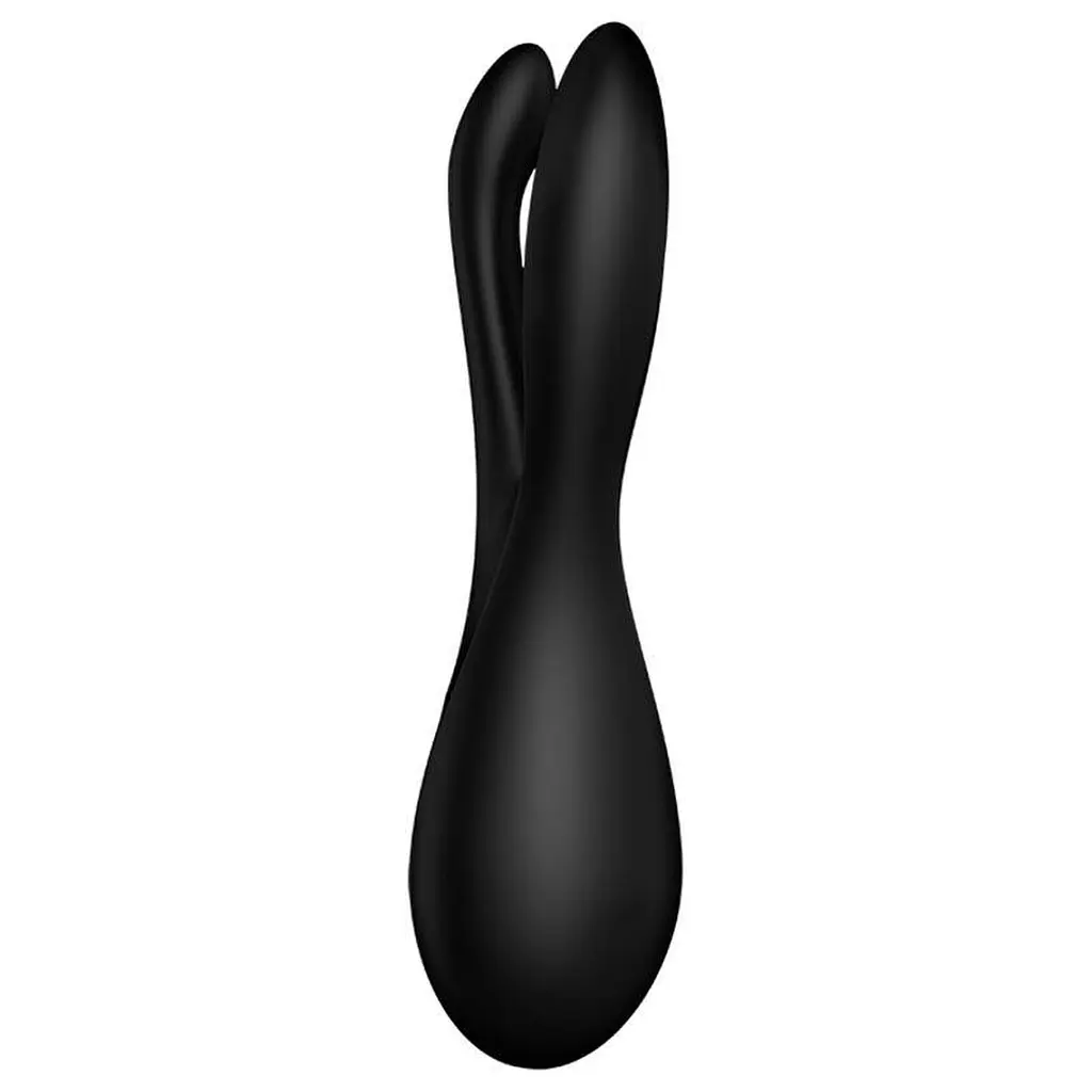 Вибратор Satisfyer Threesome 2 14 см черный - фото 2
