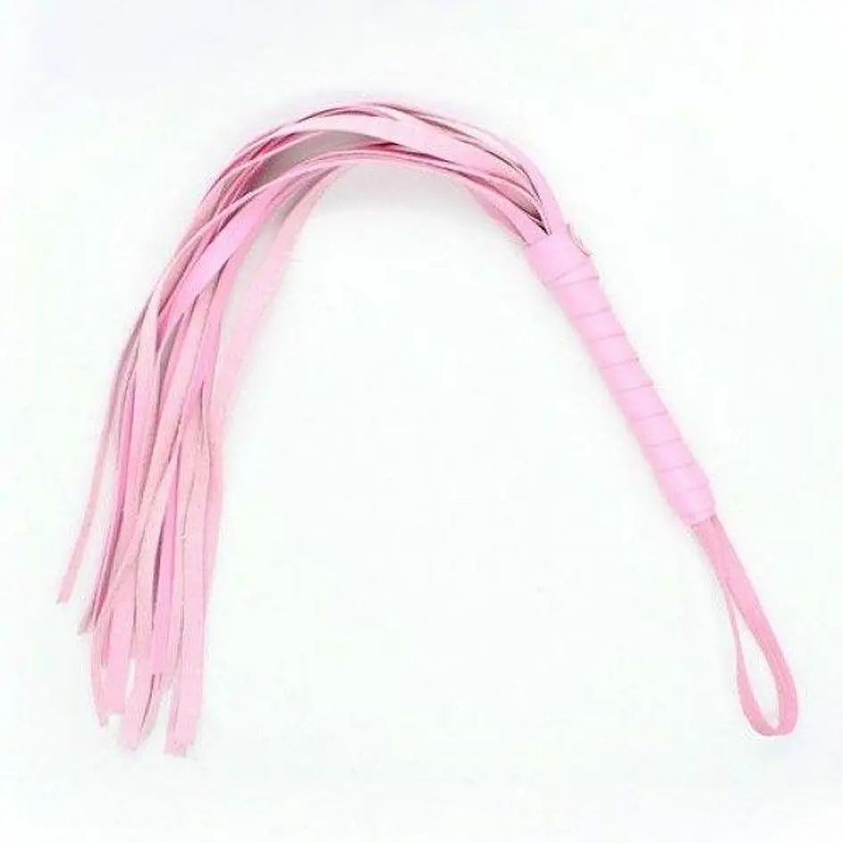 Флогер Toyz4lovers Frusta a frange Squash Whip, 45 см (рожевий)