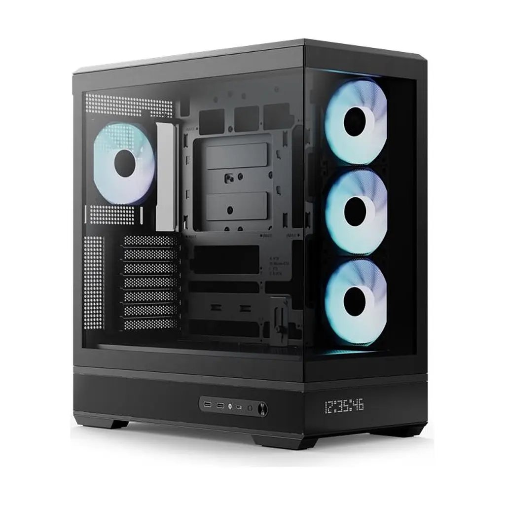 Корпус для ПК AeroCool P500B Digi-BK-v1 Black (ACCM-PN09143.11) - фото 9