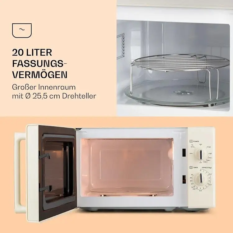 Микроволновая печь Klarstein Caroline (10032641) - фото 4