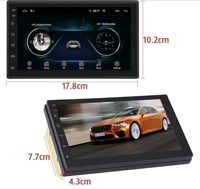 Универсальная магнитола 7 4+32GB Android 12 с поддержкой CarPlay XPRO (42453-7011-A_3234) - фото 16