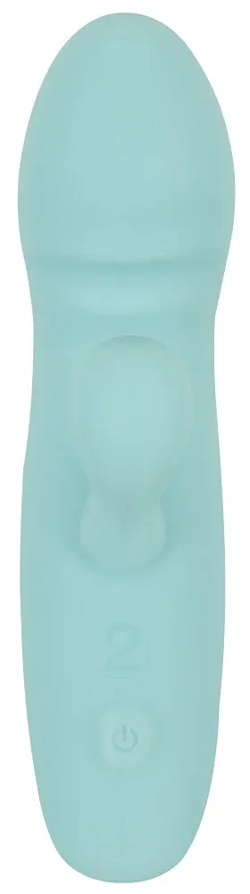 Вибратор-кролик Cuties Mini Rabbit Softies 15.5 см (бирюзовый) - фото 10