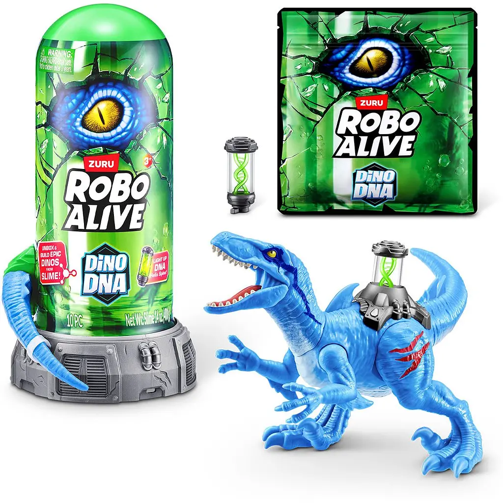Інтерактивна іграшка Pets & Robo Alive S1 ДНК Велоцизавра (71139B) - фото 2