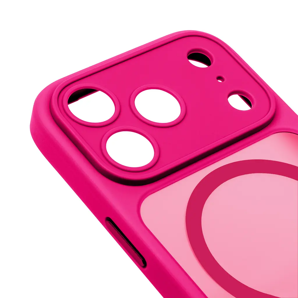 Чехол для Apple iPhone 17 Pro Max, Lush MagCase, розовый, противоударная панель-накладка из TPU и PC, полупрозрачный чехол с MagSafe (с магнитом), с защитой камеры, поддержка беспроводной зарядки, защита всего корпуса, ArmorStandart (ARM87503) - фото 4