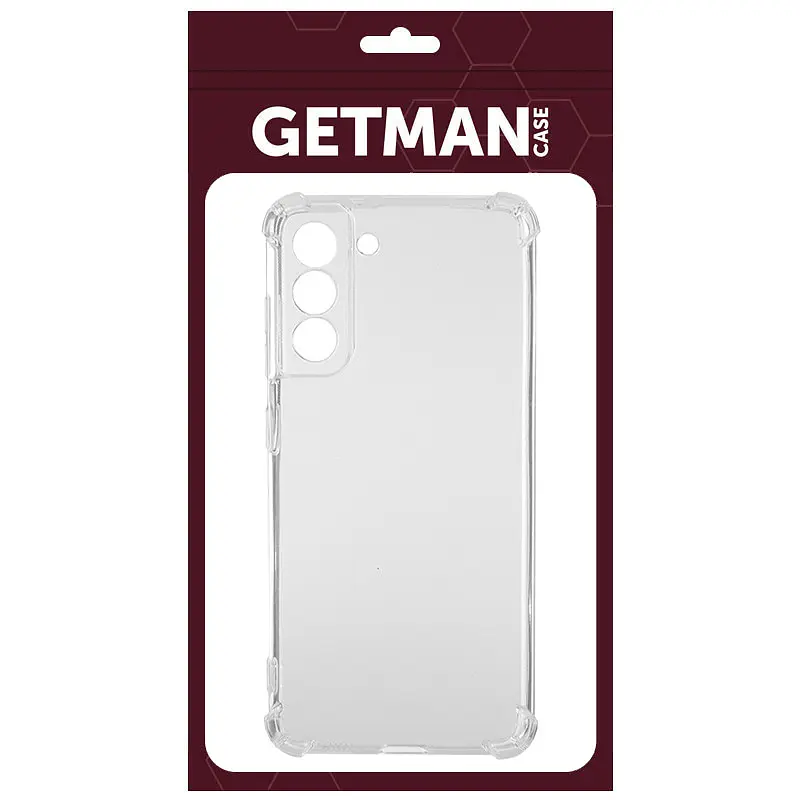 TPU чехол GETMAN Ease logo усиленные углы Full Camera для Samsung Galaxy S21 FE - фото 4