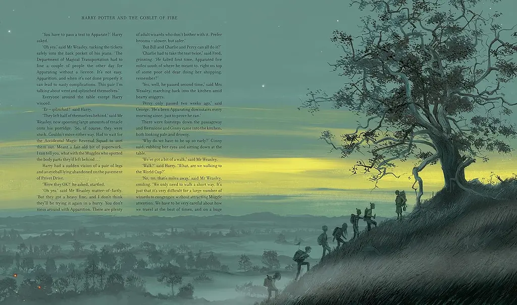 Harry Potter and the Goblet of Fire. Book 4. Illustrated Edition - фото 9