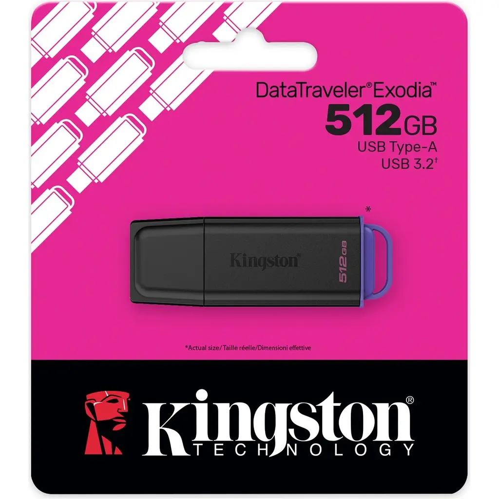 USB флеш-накопичувач Kingston DataTraveler Exodia G2 512GB USB-A 3.2 Gen 1 (DTXG2/512GB) [169504] - фото 4