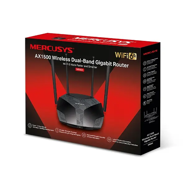 Маршрутизатор Mercusys MR60X - фото 4