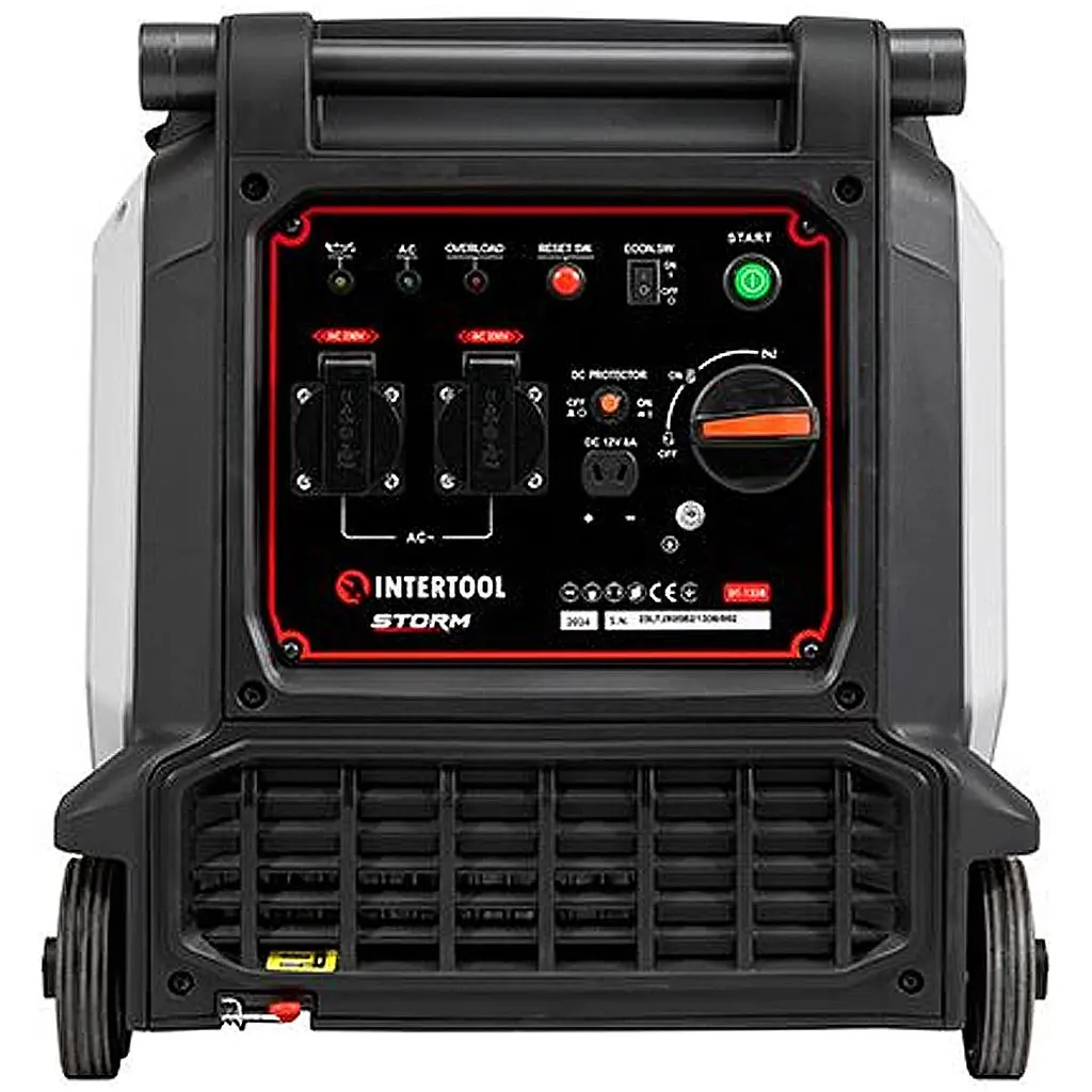 Інверторний бензиновий генератор Intertool DT-1338 [114564] - фото 8