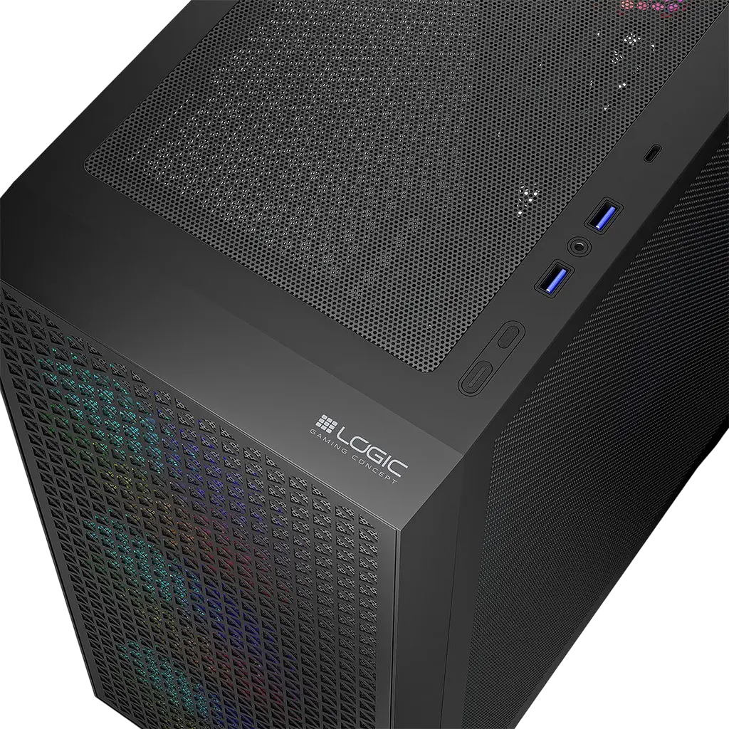 Корпус LogicConcept Dart Pro ARGB Midi Black (AT-DART-PRO-ARGB-10) - фото 4
