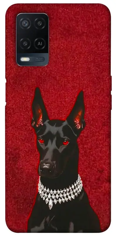 TPU чохол Demsky Premium doberman для Oppo A16s / A16