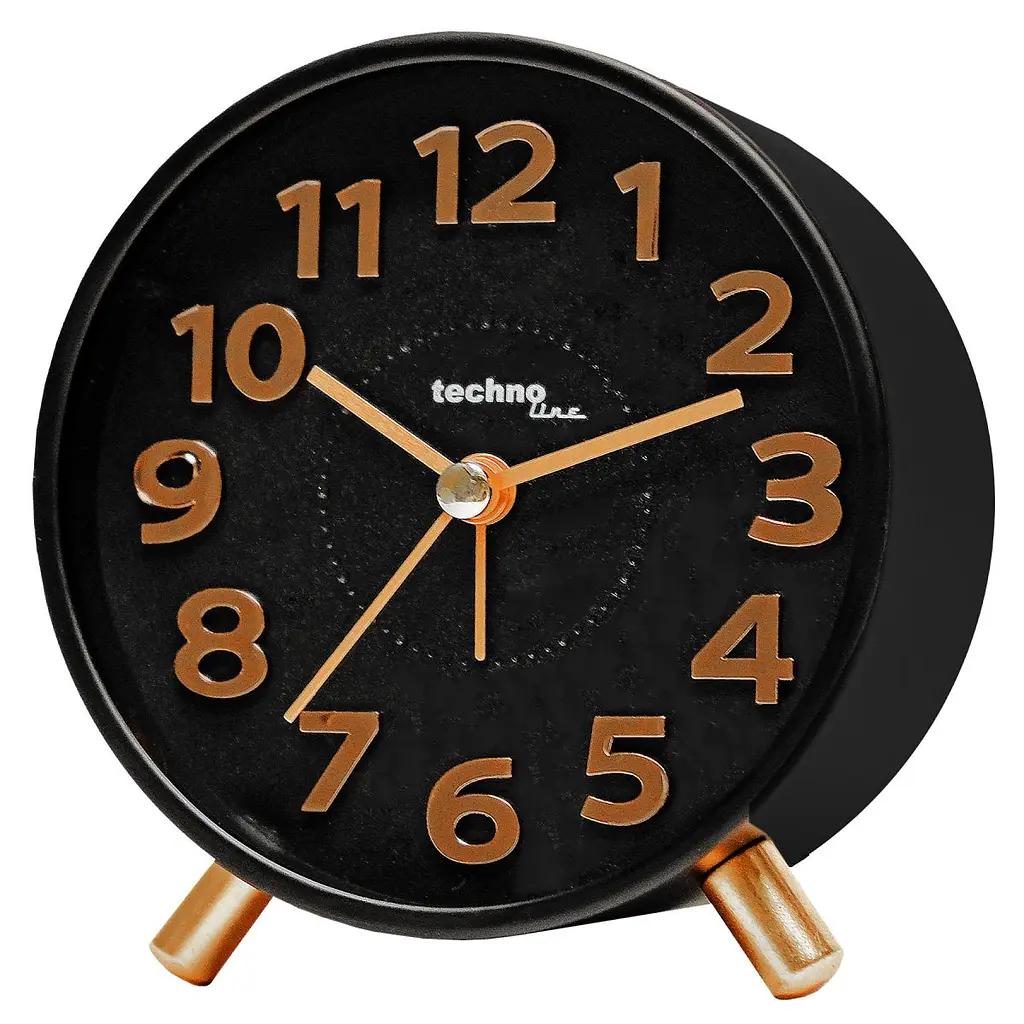 Годинник настільний Technoline Modell F Black/Cooper (Modell F) - фото 4