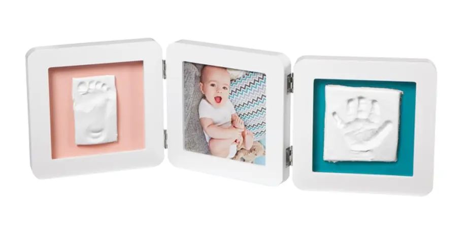 Потрійна рамочка з відбитком Baby Art Нова, білий (3601097200) - фото 2