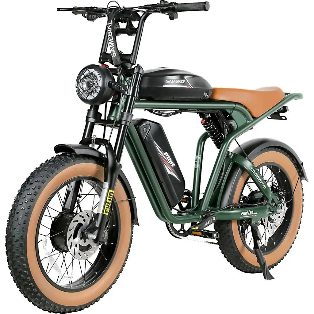Електровелосипед Samebike Pilot M20 SR Dual Batteries Green [123390] - фото 3