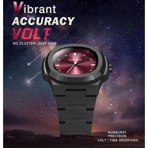 Годинник чоловічий наручний водостійкий North Edge Volt 5 Bar - фото 6