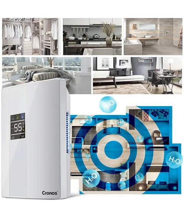Осушитель воздуха Cronos DH2000D 2L White - фото 8