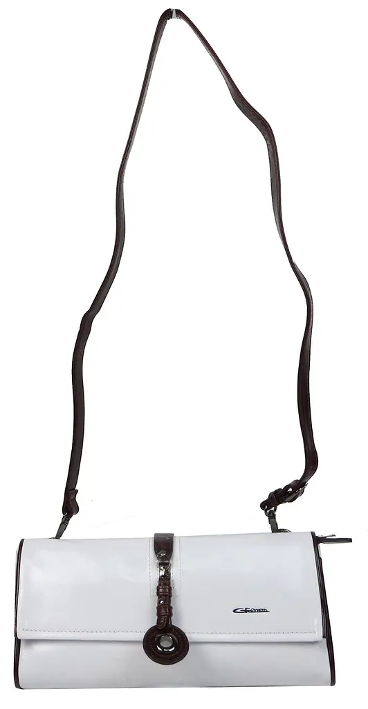 Жіночий шкіряний клатч Giorgio Ferretti 31085H2032 Білий - фото 5