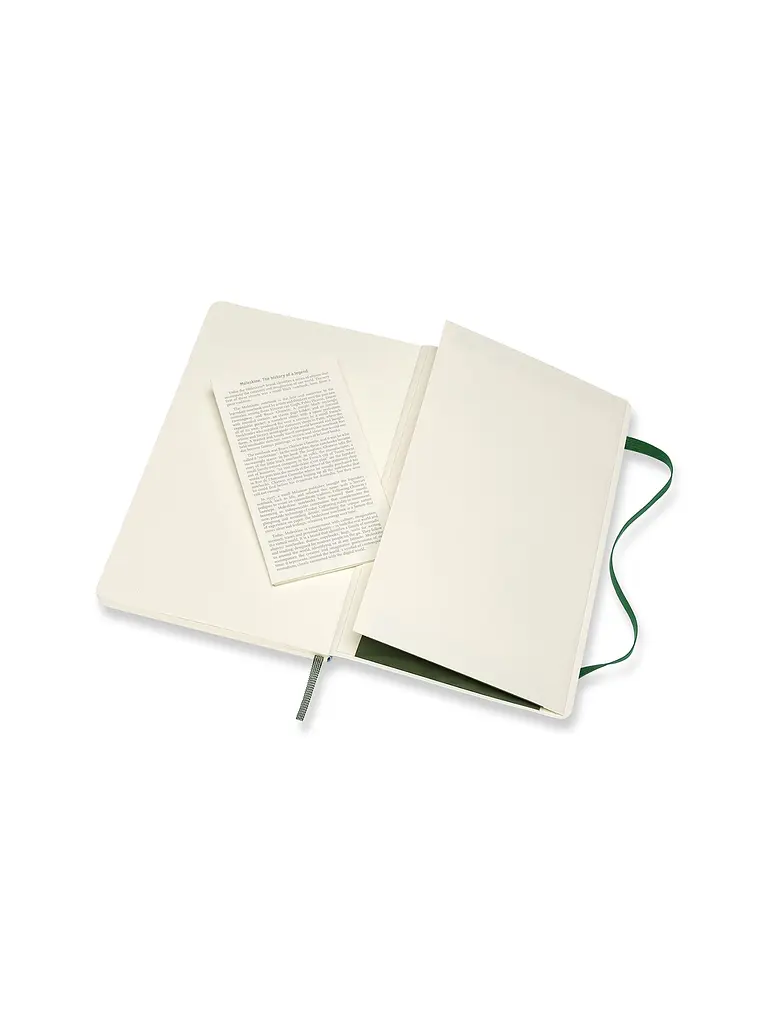 Записник Moleskine Classic середній, Лінійка Миртовий Зелений М'який (QP616K15) - фото 5