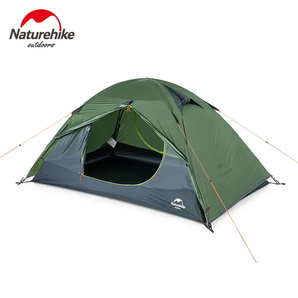 Намет двомісний Naturehike NH15Z006-P, темно-зелений - фото 2
