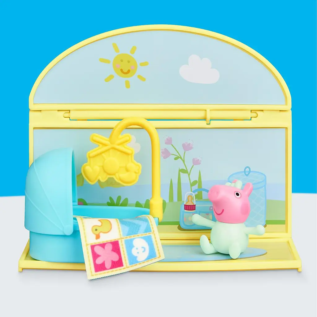 Ігровий набір PEPPA FIGURINES серії "Кімнати" – КІМНАТА КРИХІТКИ ЕВІ Peppa Pig G2835 - фото 4