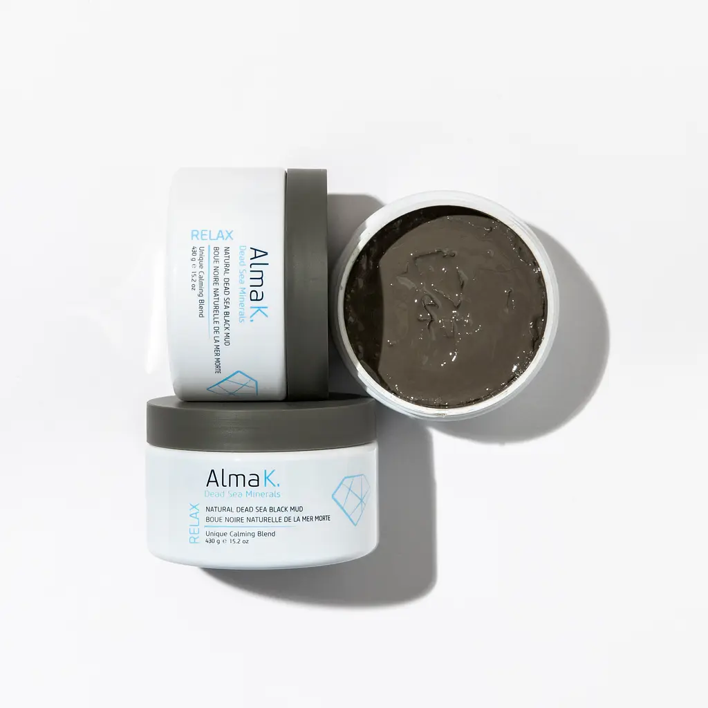 Природна чорна грязь для тіла Мертвого моря Alma K Natural Black Mud 430 г (107176) - фото 3