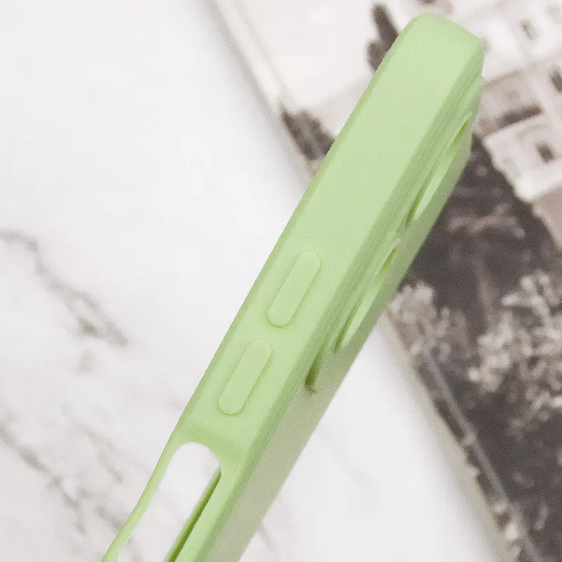 Силіконовий чохол Candy Full Camera для Xiaomi oco X5 ro 5G Фісташковий - фото 3