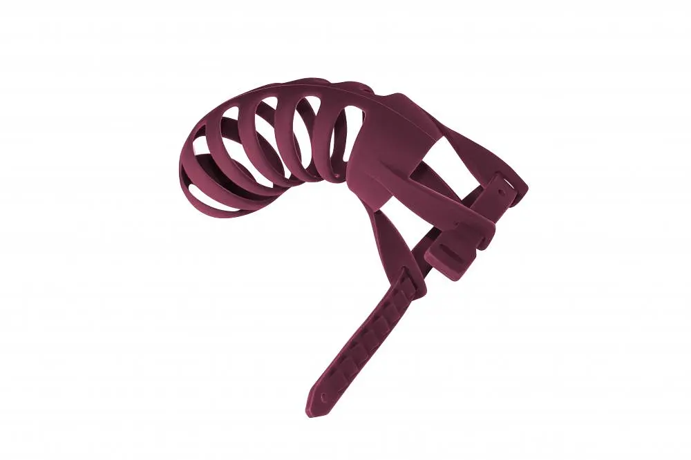 Пояс верности для мужчин Lola Games Holster Party Hard Romello 12.5 см (бордовый) - фото 6