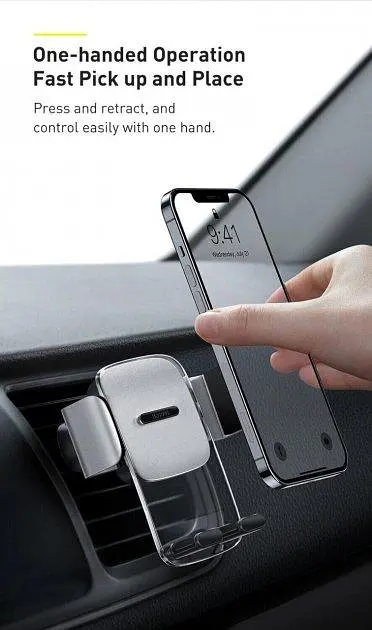 Автомобільний утримувач холдер Baseus Easy Control Clamp Car Mount Holder A Set - фото 7