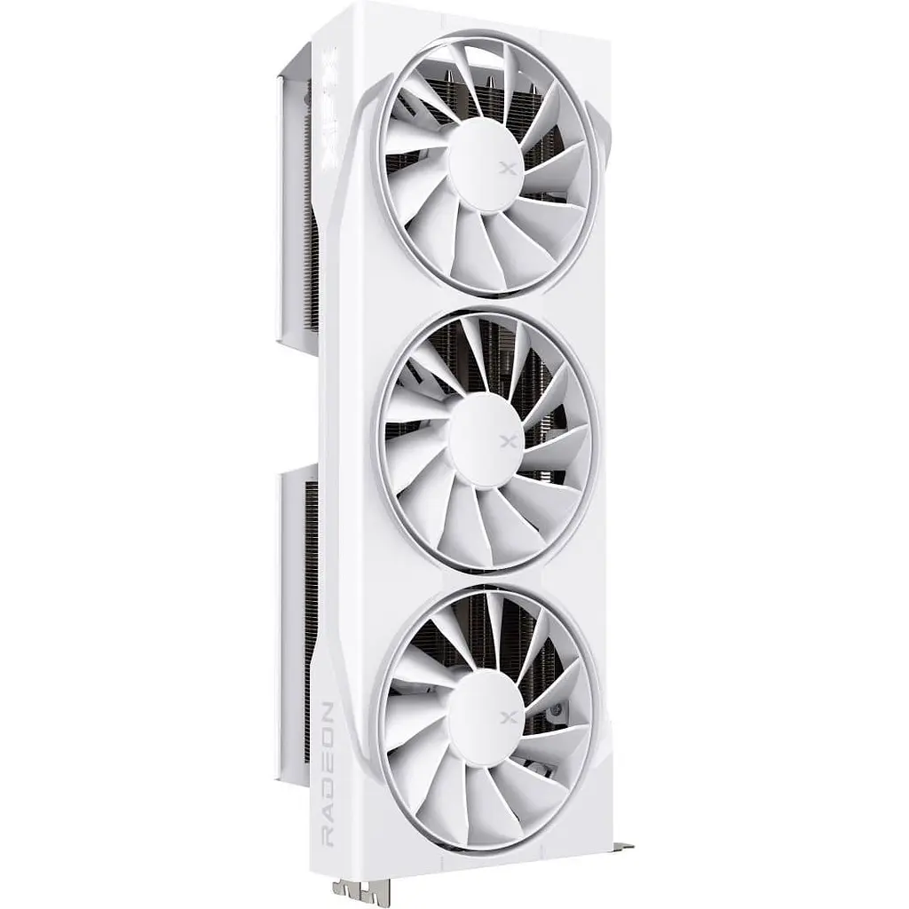 Відеокарта XFX AMD Radeon RX 9070 16GB Swift White Triple Fan Gaming Edition OC (RX-97SWFB3W9) (GDDR6, 256 bit, PCI-E v5.0 x16) - фото 4