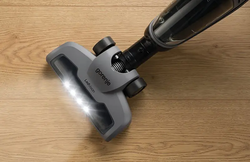 Пилосос акумуляторний Gorenje SVC 216 GFW SVC216GFW сірий (734540) - фото 5