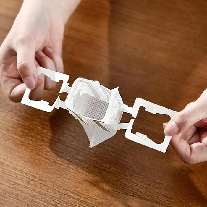 Дрип пакеты из целлюлозы Semi Drip Bags, 50 шт для заваривания кофе и чая - фото 4