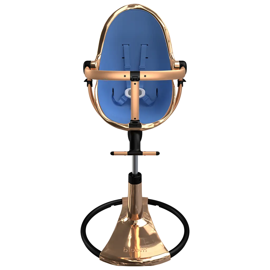 Стульчик для кормления Bloom Fresco Rose gold/Riviera blue (U10515-GRB\E10540-RBL) - фото 4
