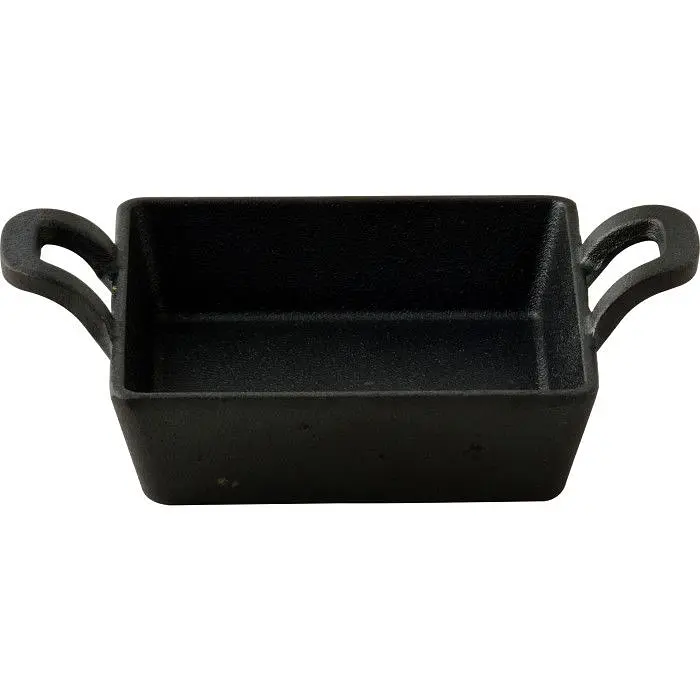 Чавунна мініформа з серверовочною дошкою MasterPro Foodies cook&share 12.6X18.5 см (BGMP-3805-EM) - фото 7